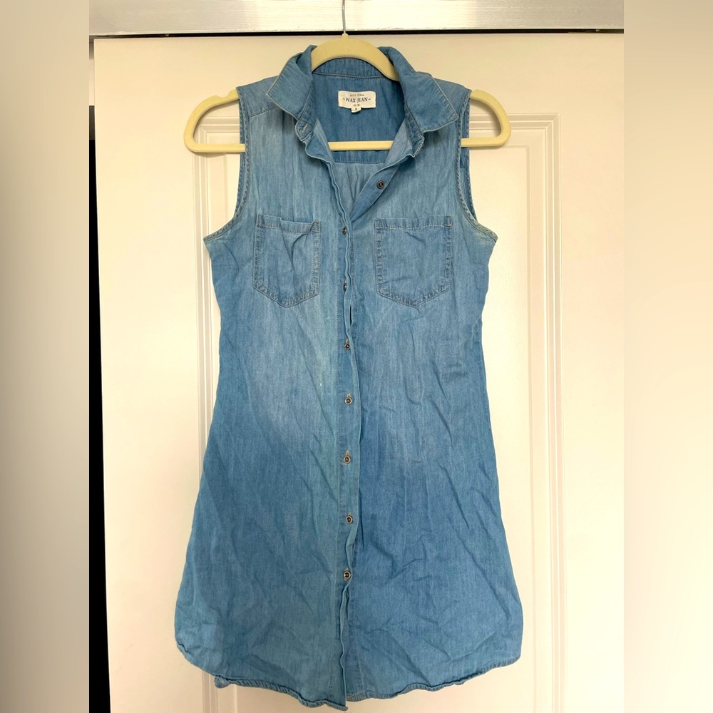 Basic denim dress